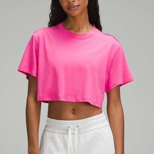 Lululemon All Yours cropped tee